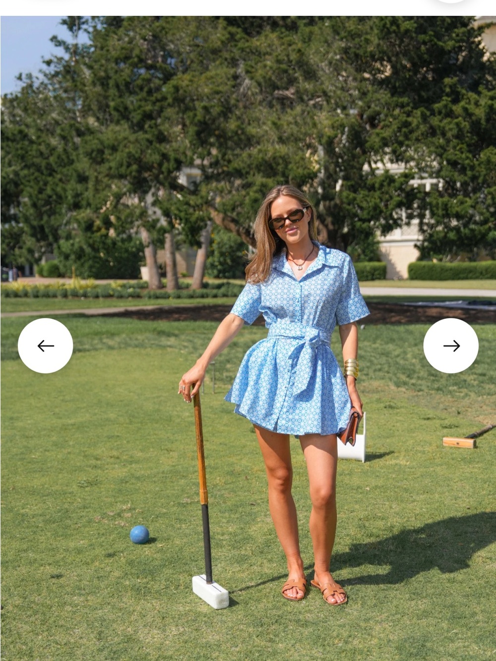 Darling Loungewear The Georgia Set - Sky Blue Mosaic